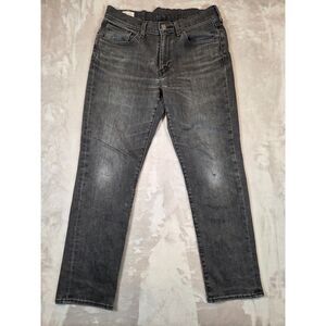 Levi’s Premium 541 Athletic Taper Jeans Men’s 31x30 Black Distressed Stretch